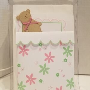 15 Imprintable‎ Invitations Notecards for Baby or Infant Birthday